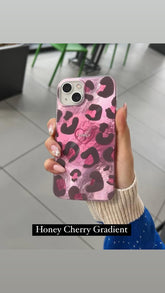 Cherry Holographic Premium Cases For IPhone Models